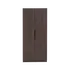 Buy Luna 2 Door Wardrobe with Soft‑Close Doors and Hanging Rail, Colour: Espresso from Furnituretta