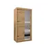 Buy Tokyo II Sliding Door Wardrobe 100cm, Colour: Oak Artisan, Item Width: 100 from Furnituretta