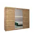 Buy Verona 02 Sliding Door Wardrobe 250cm, Colour: Oak Artisan, Item Width: 250 from Furnituretta