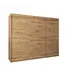 Buy Tokyo Sliding Door Wardrobe 250cm, Colour: Oak Artisan, Item Width: 250 from Furnituretta