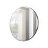 Buy Navene Round Mirror 70cm, Colour: Black, Item Width: 70 from Furnituretta