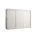Buy Ramiro I Sliding Door Wardrobe 250cm, Colour: White, Item Width: 250 from Furnituretta