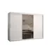 Buy Ramiro II Sliding Door Wardrobe 250cm, Colour: White, Item Width: 250 from Furnituretta