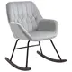Homcom Rocking Chair Reading Accent Armchair with Steel Frame for sale Buy Homcom Rocking Chair Reading Accent Armchair with Steel Frame from Furnituretta
