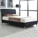 Nina King Size Bed: Stylish & Comfortable, Colour: Black, Size: King Size for sale Buy Nina King Size Bed: Stylish & Comfortable, Colour: Black, Size: King Size from Furnituretta