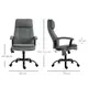 Vinsetto 2-Point Massage Office Chair Linen-Look Ergonomic, 3 for sale Buy Vinsetto 2-Point Massage Office Chair Linen-Look Ergonomic, 3 from Furnituretta