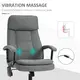 Vinsetto 2-Point Massage Office Chair Linen-Look Ergonomic, 5 for sale Buy Vinsetto 2-Point Massage Office Chair Linen-Look Ergonomic, 5 from Furnituretta