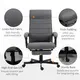 Vinsetto High-Back Home Office Chair, Linen Swivel Reclining Chair, 7 for sale Buy Vinsetto High-Back Home Office Chair, Linen Swivel Reclining Chair, 7 from Furnituretta