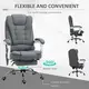 Vinsetto Heated 6 Points Vibration Massage Executive Office Chair, 6 for sale Buy Vinsetto Heated 6 Points Vibration Massage Executive Office Chair, 6 from Furnituretta