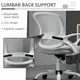 Vinsetto Office Chair Mesh Swivel Desk Chair, 6 for sale Buy Vinsetto Office Chair Mesh Swivel Desk Chair, 6 from Furnituretta