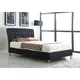 Nina King Size Bed: Stylish & Comfortable, Colour: Black, Size: King Size, 3 for sale Buy Nina King Size Bed: Stylish & Comfortable, Colour: Black, Size: King Size, 3 from Furnituretta
