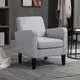 Homcom Modern Accent Chair, Occasional Chair with Rubber Wood Legs, 2 for sale Buy Homcom Modern Accent Chair, Occasional Chair with Rubber Wood Legs, 2 from Furnituretta