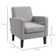 Homcom Modern Accent Chair, Occasional Chair with Rubber Wood Legs, 3 for sale Buy Homcom Modern Accent Chair, Occasional Chair with Rubber Wood Legs, 3 from Furnituretta