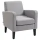 Homcom Modern Accent Chair, Occasional Chair with Rubber Wood Legs for sale Buy Homcom Modern Accent Chair, Occasional Chair with Rubber Wood Legs from Furnituretta