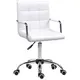 Vinsetto Office Chair, Makeup Vanity Chair, Mid Back Computer Chair, PU Leather, White for sale Buy Vinsetto Office Chair, Makeup Vanity Chair, Mid Back Computer Chair, PU Leather, White from Furnituretta