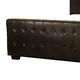 Dakar Button PU Double Bed – Brown Faux Leather Finish, Colour: Brown, Size: Double, 3 for sale Buy Dakar Button PU Double Bed – Brown Faux Leather Finish, Colour: Brown, Size: Double, 3 from Furnituretta