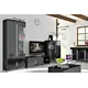 Dunbar 1 Glass Door Display Cabinet Black High Gloss and Grey, Colour: Black, 3 for sale Buy Dunbar 1 Glass Door Display Cabinet Black High Gloss and Grey, Colour: Black, 3 from Furnituretta