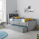 Veera Grey Guest Bed Single, Colour: Grey, Size: Single (3ft), Width: 101.5, 3 for sale Buy Veera Grey Guest Bed Single, Colour: Grey, Size: Single (3ft), Width: 101.5, 3 from Furnituretta