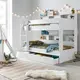 Oliver White Storage Bunk Bed Single, Colour: White, Size: Single (3ft), Width: 125.1, 4 for sale Buy Oliver White Storage Bunk Bed Single, Colour: White, Size: Single (3ft), Width: 125.1, 4 from Furnituretta