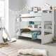 Oliver White Storage Bunk Bed Single, Colour: White, Size: Single (3ft), Width: 125.1 for sale Buy Oliver White Storage Bunk Bed Single, Colour: White, Size: Single (3ft), Width: 125.1 from Furnituretta