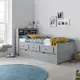 Veera Grey Guest Bed Single, Colour: Grey, Size: Single (3ft), Width: 101.5 for sale Buy Veera Grey Guest Bed Single, Colour: Grey, Size: Single (3ft), Width: 101.5 from Furnituretta