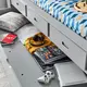 Veera Grey Guest Bed Single, Colour: Grey, Size: Single (3ft), Width: 101.5, 9 for sale Buy Veera Grey Guest Bed Single, Colour: Grey, Size: Single (3ft), Width: 101.5, 9 from Furnituretta