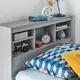 Veera Grey Guest Bed Single, Colour: Grey, Size: Single (3ft), Width: 101.5, 7 for sale Buy Veera Grey Guest Bed Single, Colour: Grey, Size: Single (3ft), Width: 101.5, 7 from Furnituretta