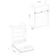BC-01 Vertical Wall Bed Concept Grey Matt 140cm, Colour: Grey Matt, Size: 140 x 200cm, 7 for sale Buy BC-01 Vertical Wall Bed Concept Grey Matt 140cm, Colour: Grey Matt, Size: 140 x 200cm, 7 from Furnituretta