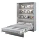 BC-01 Vertical Wall Bed Concept Grey Matt 140cm, Colour: Grey Matt, Size: 140 x 200cm for sale Buy BC-01 Vertical Wall Bed Concept Grey Matt 140cm, Colour: Grey Matt, Size: 140 x 200cm from Furnituretta