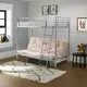 Alaska Futon Bunk Bed – Silver | Space-Saving & Versatile, 4 for sale Buy Alaska Futon Bunk Bed – Silver | Space-Saving & Versatile, 4 from Furnituretta