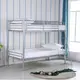 Himley Bunk Bed: Maximize Space & Create a Fun Sleep Zone, Colour: Silver for sale Buy Himley Bunk Bed: Maximize Space & Create a Fun Sleep Zone, Colour: Silver from Furnituretta