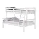 Porto Triple Bunk Bed: Space-Saving Fun & Safety Rails, Colour: White for sale Buy Porto Triple Bunk Bed: Space-Saving Fun & Safety Rails, Colour: White from Furnituretta