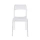 Furnituretta Pavia: Set of 10 White Plastic Chairs with Metal Legs, 3 for sale Buy Furnituretta Pavia: Set of 10 White Plastic Chairs with Metal Legs, 3 from Furnituretta