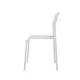 Furnituretta Pavia: Set of 10 White Plastic Chairs with Metal Legs, 4 for sale Buy Furnituretta Pavia: Set of 10 White Plastic Chairs with Metal Legs, 4 from Furnituretta