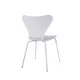 Sienna Plastic Chairs: Stylish & Stackable (White & Metal), Colour: White, 6 for sale Buy Sienna Plastic Chairs: Stylish & Stackable (White & Metal), Colour: White, 6 from Furnituretta
