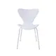 Sienna Plastic Chairs: Stylish & Stackable (White & Metal), Colour: White, 4 for sale Buy Sienna Plastic Chairs: Stylish & Stackable (White & Metal), Colour: White, 4 from Furnituretta