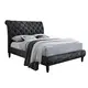 Venice Crushed Velvet Bed: Luxurious & Stylish, Colour: Black, Size: 4ft 6/Double, Width: 155 for sale Buy Venice Crushed Velvet Bed: Luxurious & Stylish, Colour: Black, Size: 4ft 6/Double, Width: 155 from Furnituretta