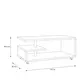 Bailey Coffee Table in Old Vintage Wood, Colour: Old Vintage Wood, Width: 105, 10 for sale Buy Bailey Coffee Table in Old Vintage Wood, Colour: Old Vintage Wood, Width: 105, 10 from Furnituretta