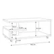 Bailey Coffee Table in Old Vintage Wood, Colour: Old Vintage Wood, Width: 105, 11 for sale Buy Bailey Coffee Table in Old Vintage Wood, Colour: Old Vintage Wood, Width: 105, 11 from Furnituretta