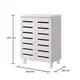 Organize Your Shoes in Style with White 2-Door Shoe Cabinet, 6 for sale Buy Organize Your Shoes in Style with White 2-Door Shoe Cabinet, 6 from Furnituretta